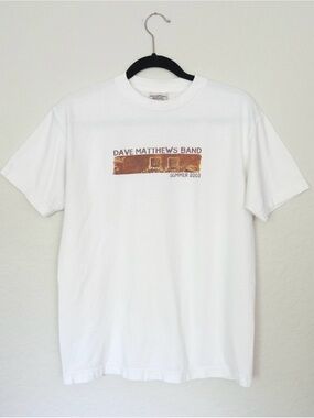 Vintage Dave Matthews Band 2003 Summer Tour Concert T-Shirt Size M Merch USA